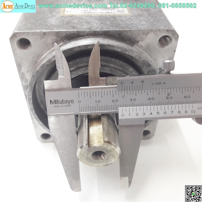 Gear Head SAKANISHISEIKI, รุ่น VIG075-0090G, Ratio 9:1, เข้า 16 mm, ออก 24mm, (for 750w lo)