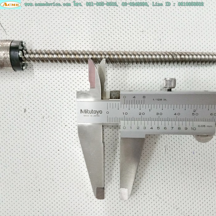 Ball Screw ขนาดเพลา 8 mm. x 175 mm., stroke 115 mm., Pit 10 mm.
