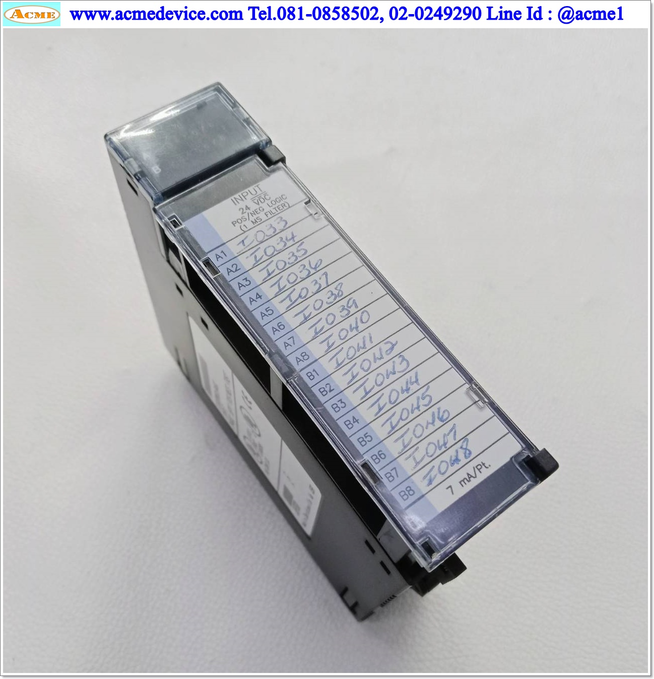 PLC GE FANUC รุ่น IC693MDL646C, Input Module, 24VDC, 16PT, POS/NEG FAST