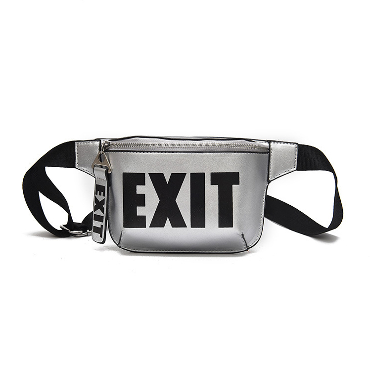 กระเป๋าคาดอก กระเป๋าสะพายข้าง EXIT | EXT004 silver