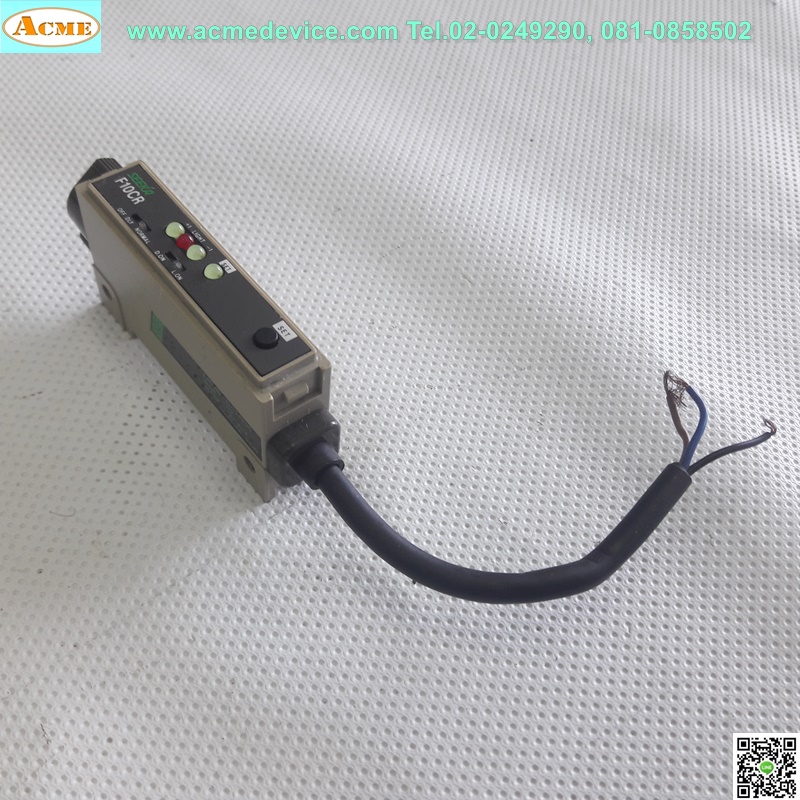 Fiber Amp TAKEX รุ่น F10cR, NPN, Light-ON / Dark-ON