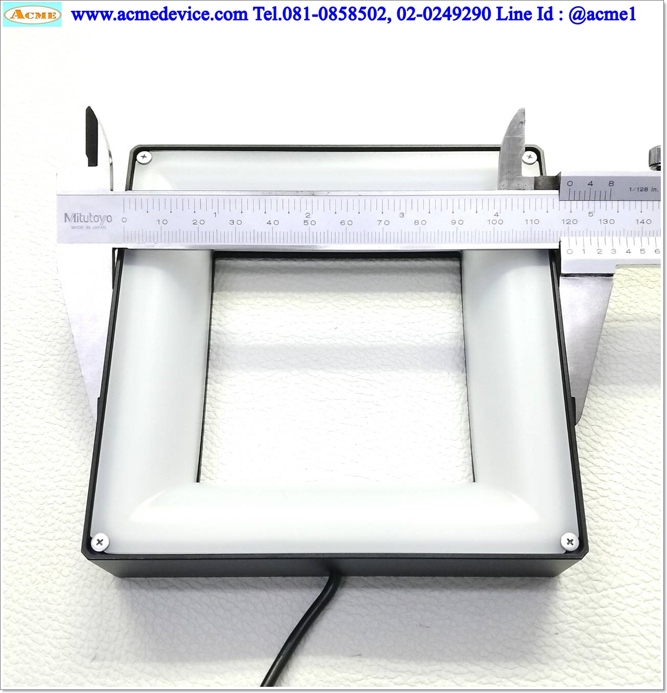 Lighting keyence รุ่น CA-DQW12M, 12Vdc, 19.9W, 120x120mm, ไฟสีขาว