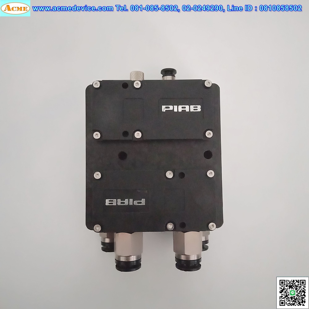 Vacuum Ejector PIAB รุ่น ขนาด 70 mm. x 75 mm.x 30 mm.