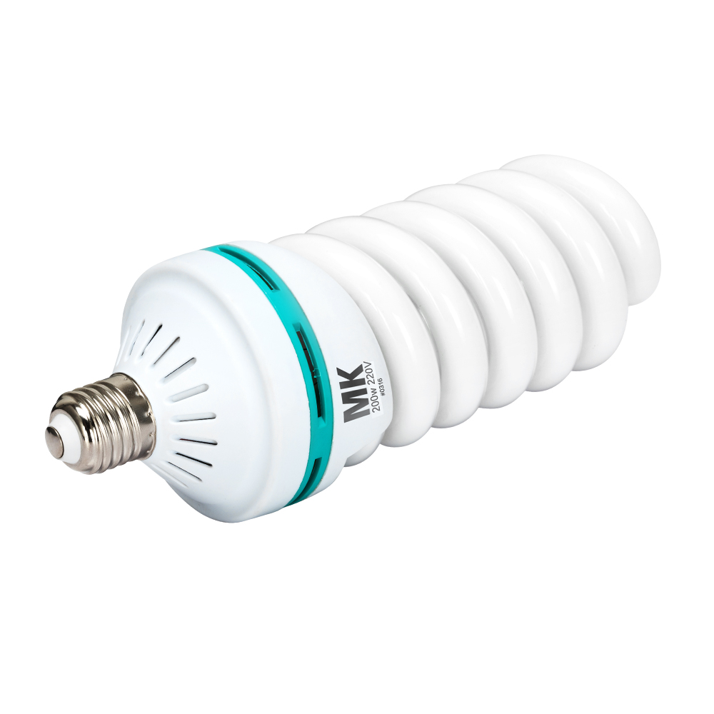 หลอดไฟต่อเนื่องสำหรับถ่ายภาพและถ่ายวิดีโอ 200W 5500K(แสงสีขาว) ยี่ห้อ MK ของแท้