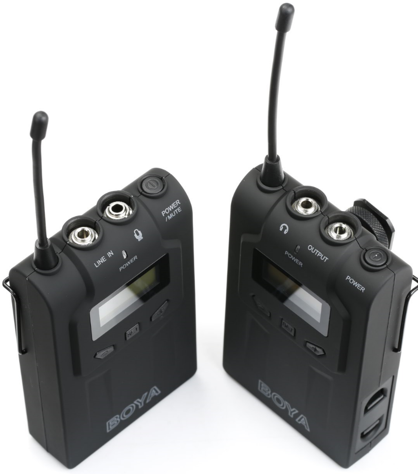 ไมโครโฟน BOYA BY-WM6 UHF 48 Channels Pro wireless Microphone