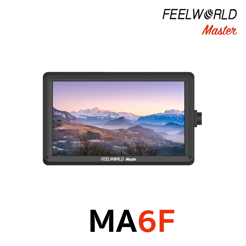 FEELWORLD Master Series MA6F 5.5 On-Camera Monitor 1280x720 4K HDMI InputOutput รับประกันศูนย์ไทย 1 ปี