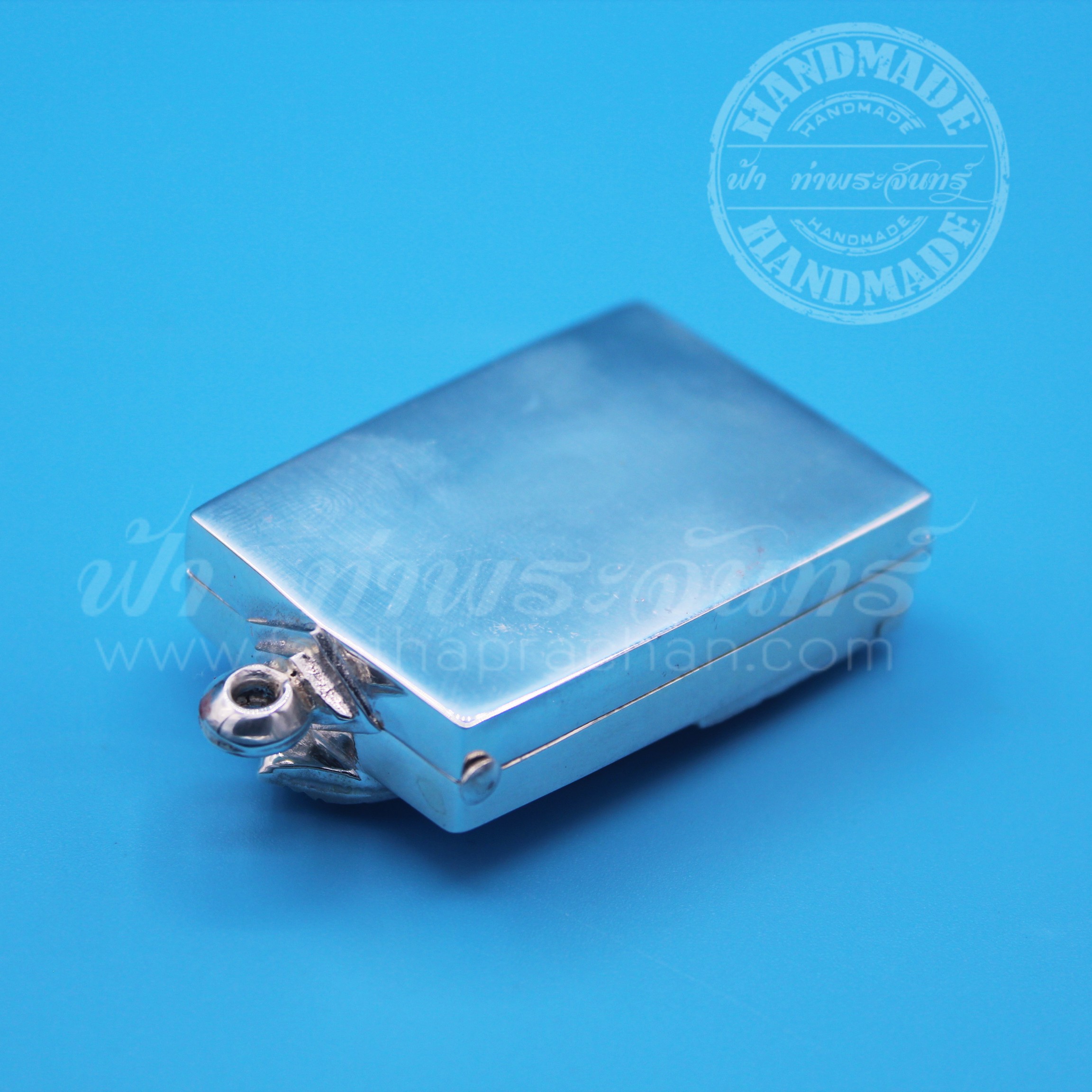 ตลับสมเด็จ ปิดหลัง เงินขัดเงา 92.5%