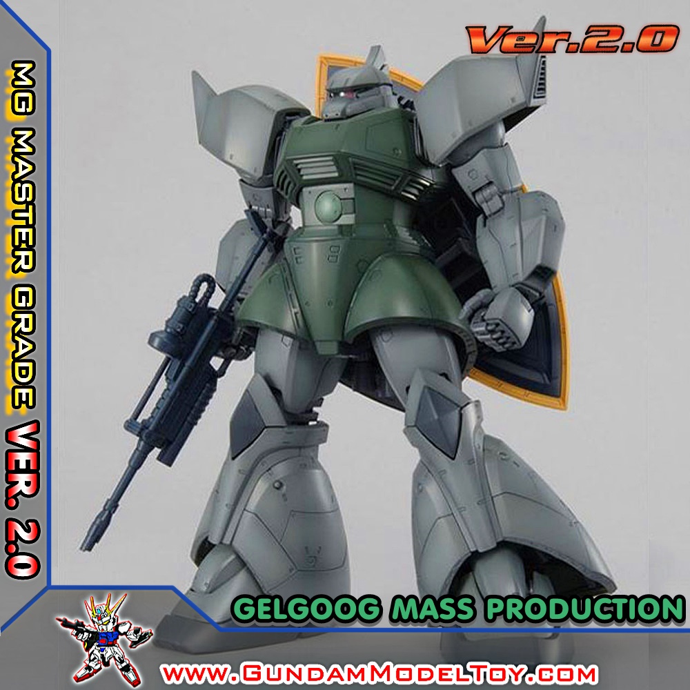 BANDAI MG 1/100 MS-14A GELGOOG MASS PRODUCTION VER.2.0 เจลก็อก แมส โพรดักชั่น เวอร์ชั่น 2.0 โมเดล กันดั้ม กันพลา PS TOYLAND