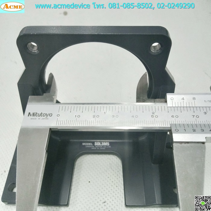 หน้าแปลนมอเตอร์ Oriental Motor รุ่น SOL3M5, ระยะรูยึด 62 mm., Dia. 60 mm.