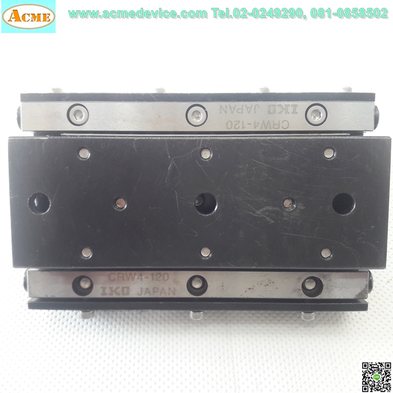 Linear Ball Slide IKO รุ่น CRW4-120, ขนาด 75 x 120 mm, stroke 45 mm