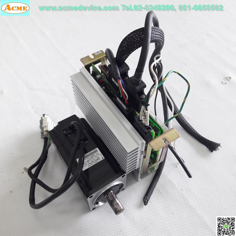 Servo Drive Yaskawa รุ่น CACR-04-MM2A & Motor SGMAH-04AAA21, 400w