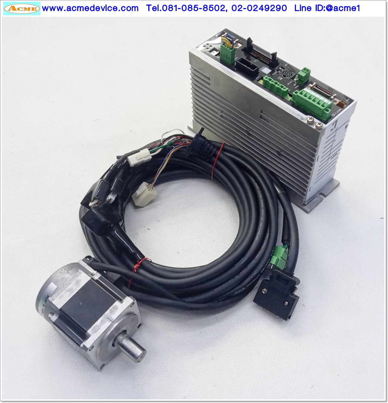 Rotary IAI Drive รุ่น SCON-C-200l-NP-2-2 & Motor TAMAGAWA SEIKI รุ่น TS4607N2077E200, Torque:0.64Nm, Speed 3000RPM, 200W
