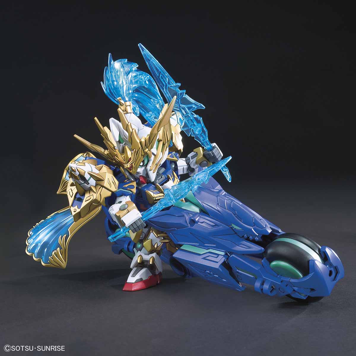 BANDAI SD SANGOKU SOKETSUDEN ZHAO YUN 00 GUNDAM & BLUE DRAGON DRIVE โมเดล กันดั้ม กันพลา ร้านพีเอสทอยแลนด์