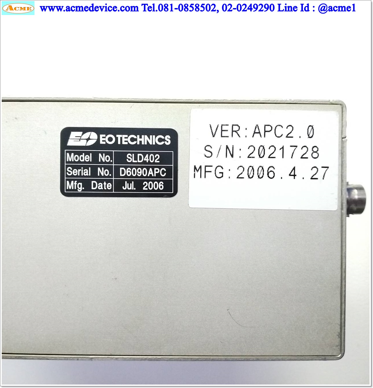 Laser Marker Controller EO Technics รุ่น SLD402