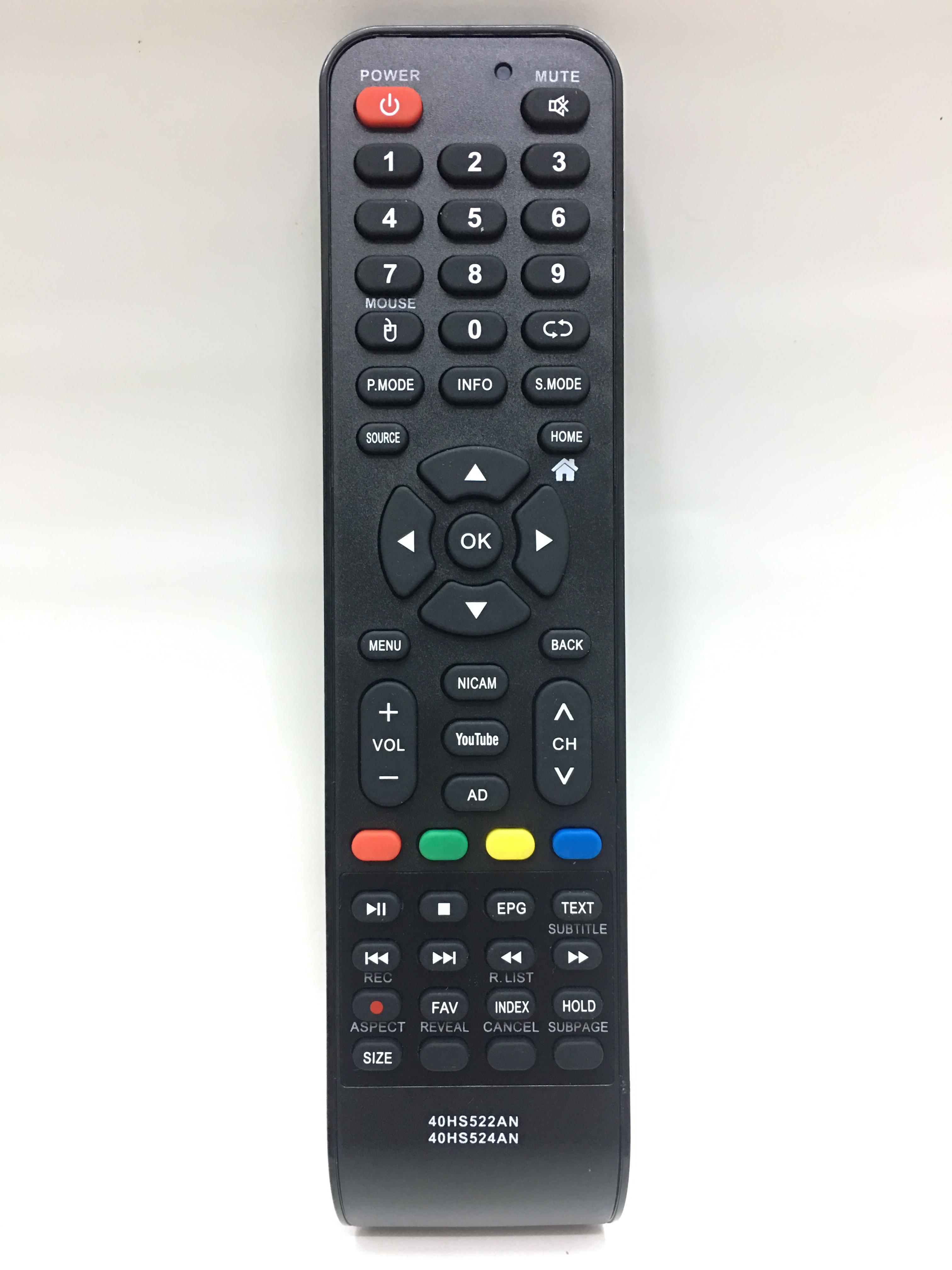 รีโมททีวี อะโคเนติค Aconatic รุ่น 40HS522AN , 40HS524AN