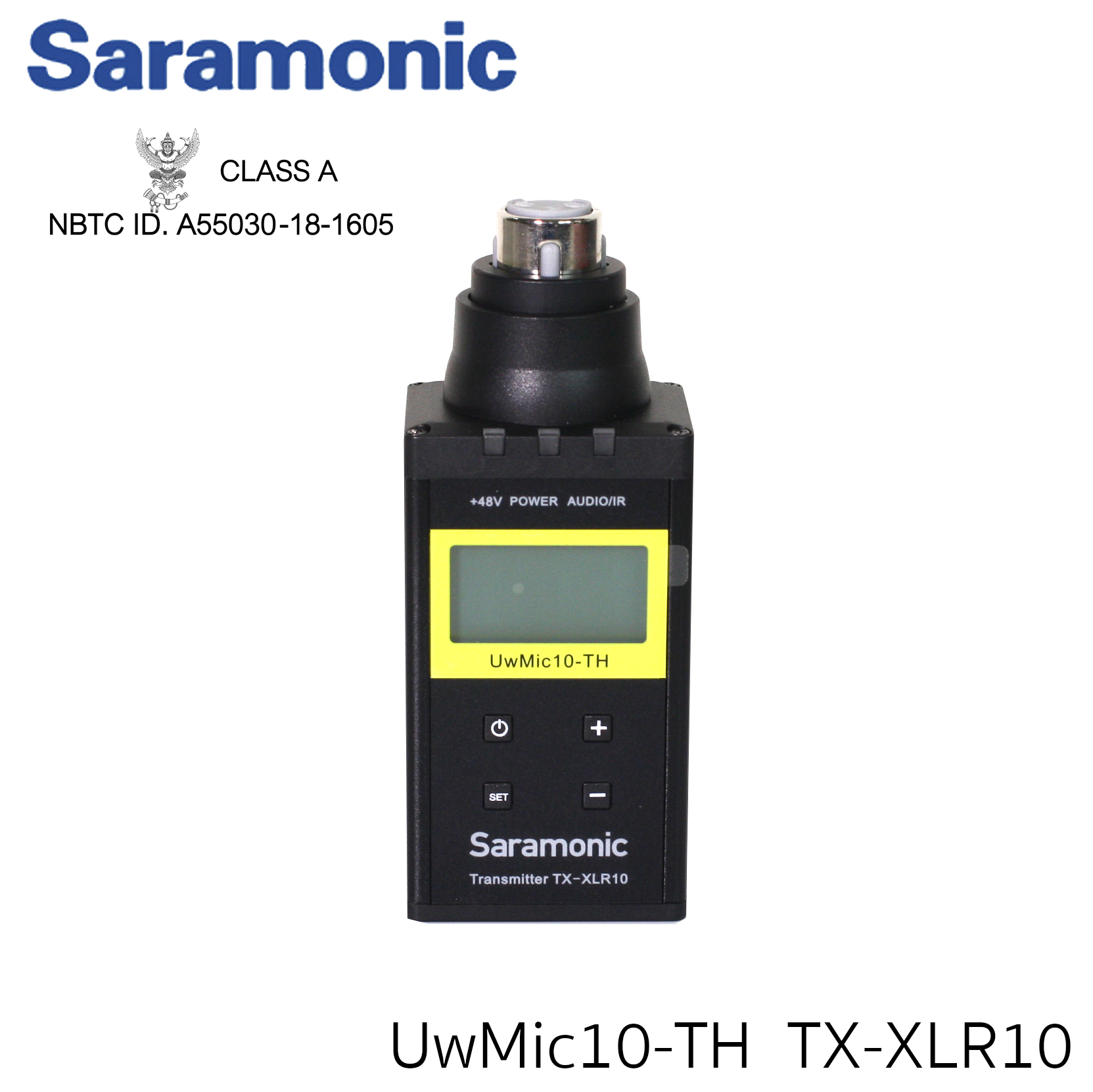 Saramonic TX-XLR10 Plug On Transmitter รับประกันศูนย์ไทย 1 ปี