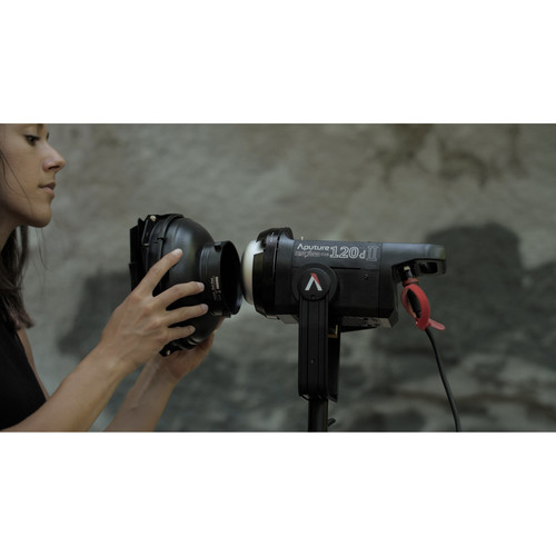 Aputure Light Storm LS C120D II LED Light Kit with (V-Mount,A Mount ) Battery Plate