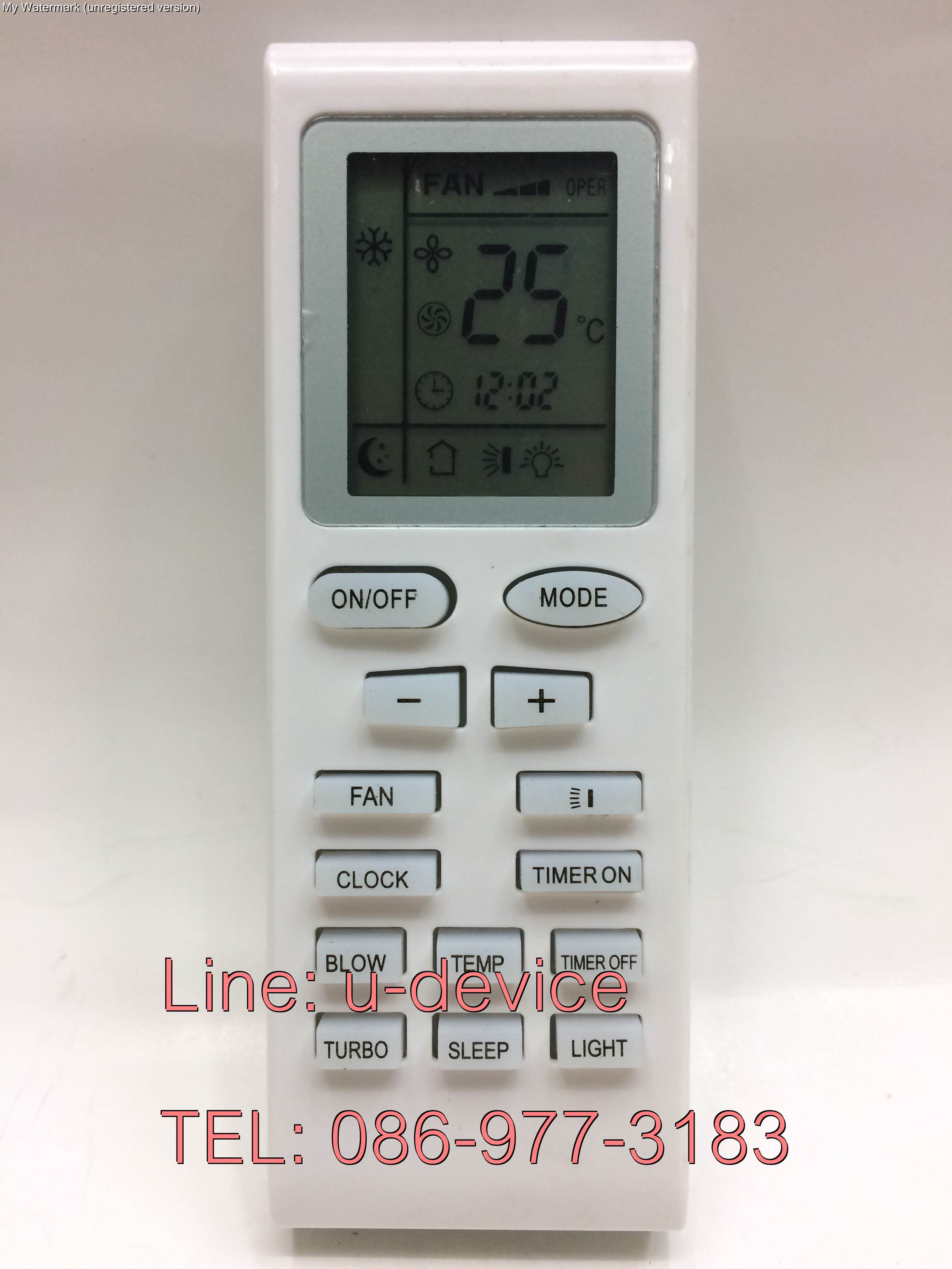 รีโมทแอร์ Gree รุ่น Trane-s