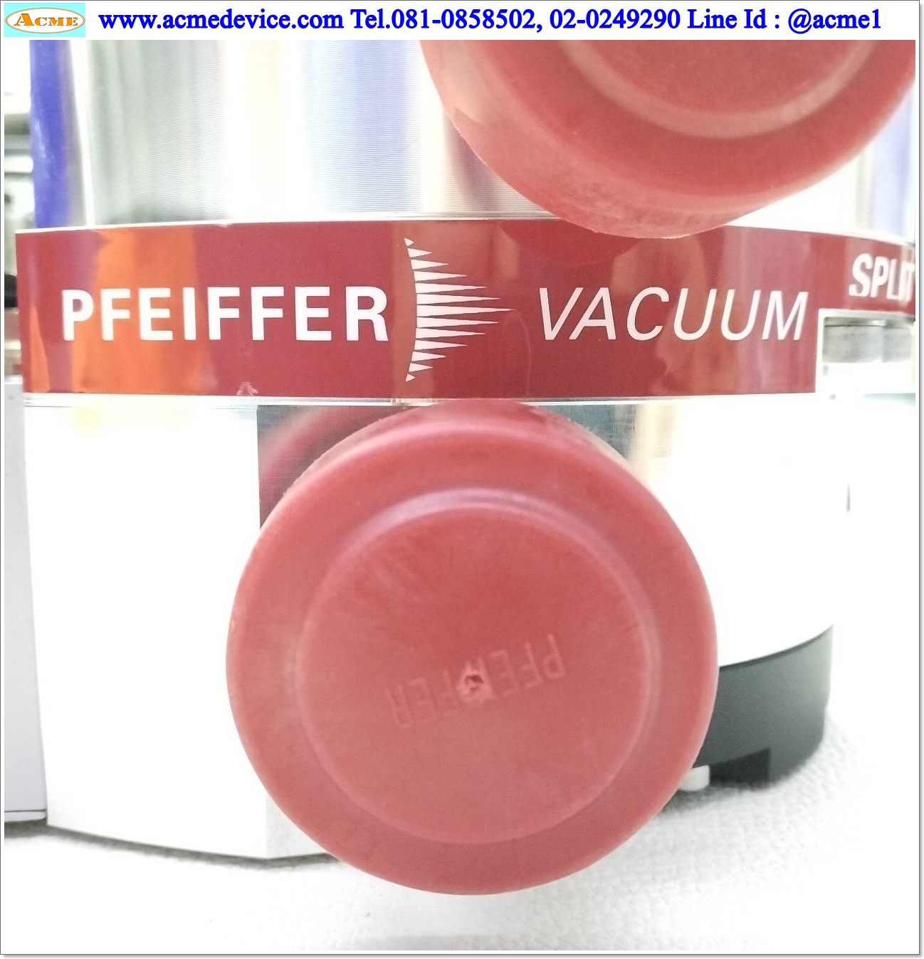Vacuum Pump Pfeiffer รุ่น SplitFlow 300 & Pump Controller TC 110 Turbo