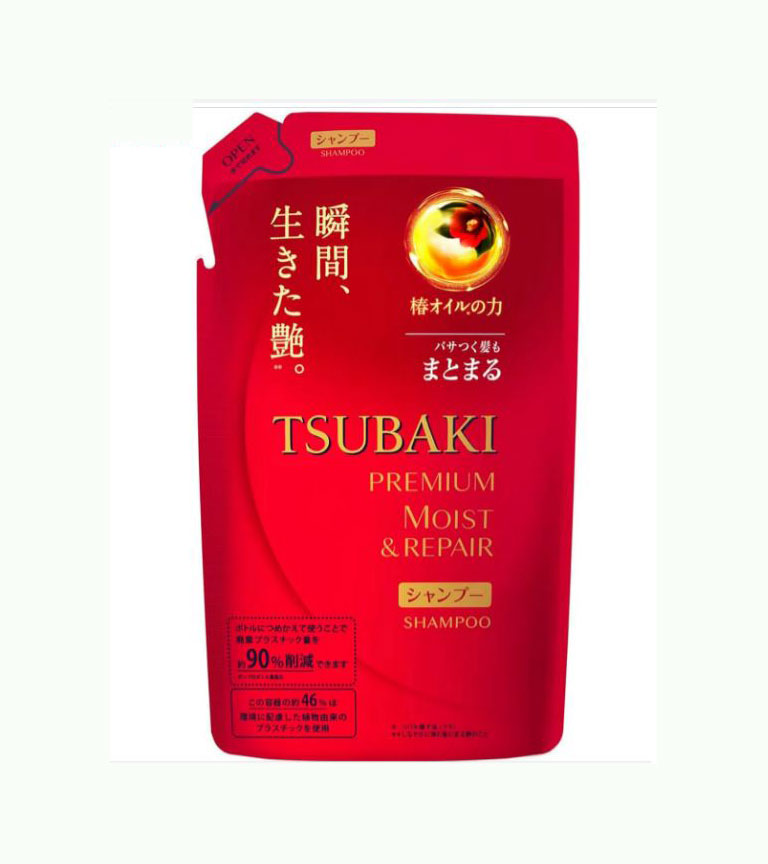 Sale ชิเซโด้ซึบากิ แชมพู tsubaki Premium Moist & Repair สีแดง บบถุงเติม 330 ml. พร้อมส่ง (ของแท้ อย.ไทย)