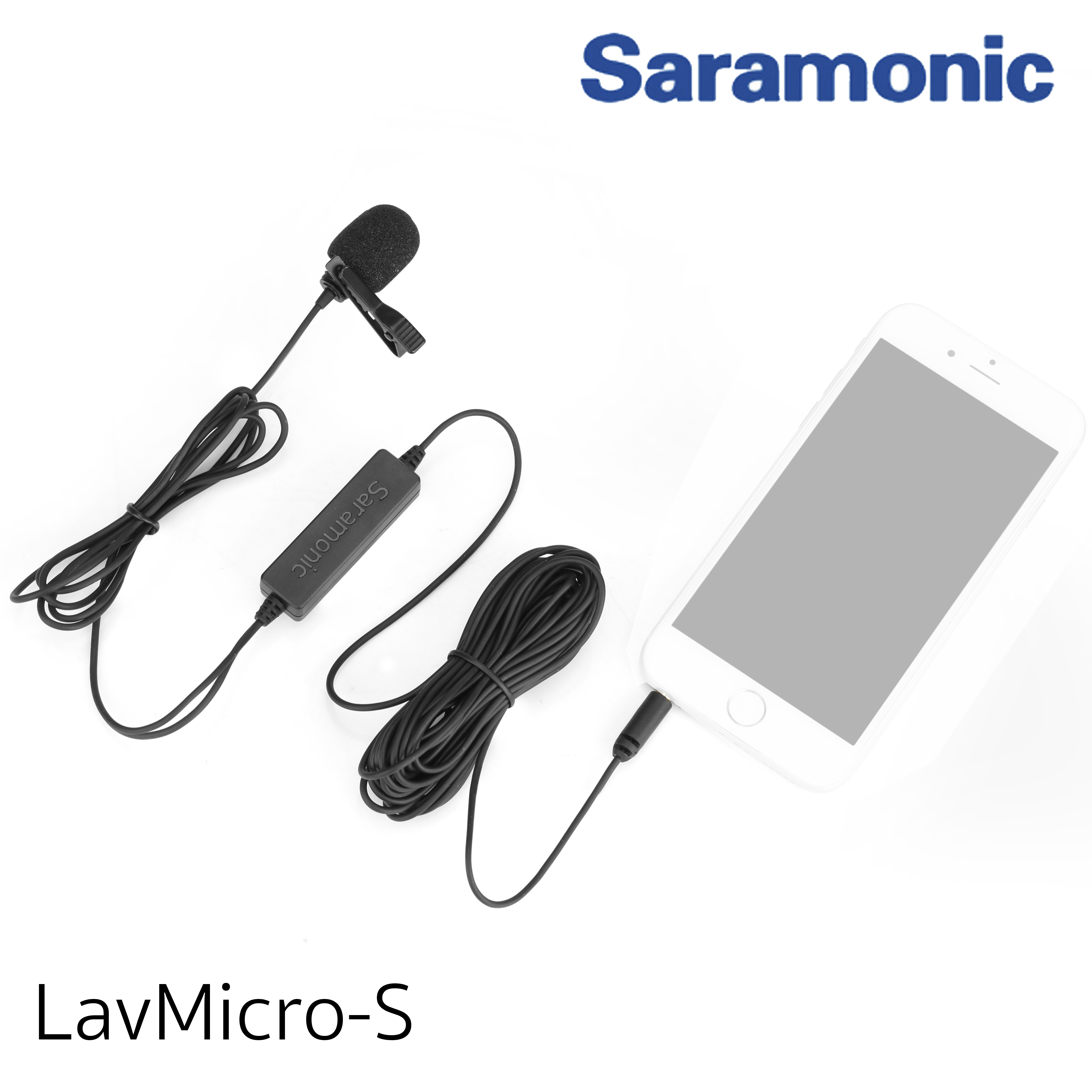 Saramonic LavMicro S Broadcast-Quality Lavalier Omnidirectional Microphone รับประกันศูนย์ไทย 1 ปี