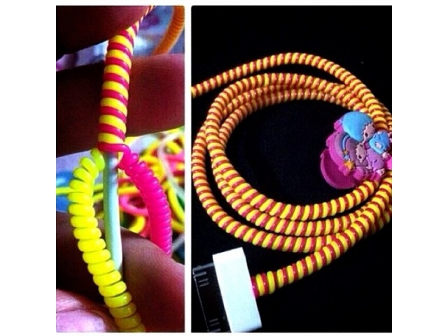 ที่ถนอมสายหูฟัง(เกลียว)กันขาด/หัก