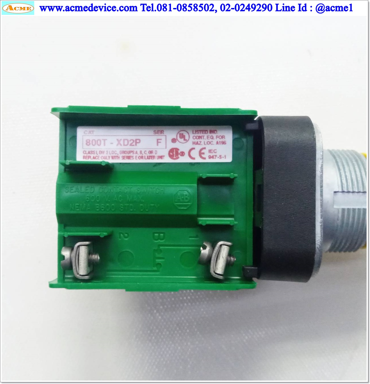Twist Release Switch Allen-Bradley รุ่น 800T-FXT9D2P