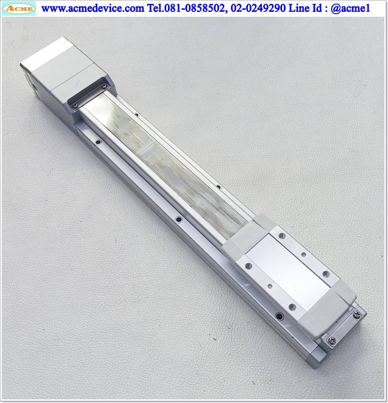 แกนสําเร็จรูป Ball Screw SMC รุ่น LEFS25NZA-200, Size 25, Stroke 200 mm., Pit 12