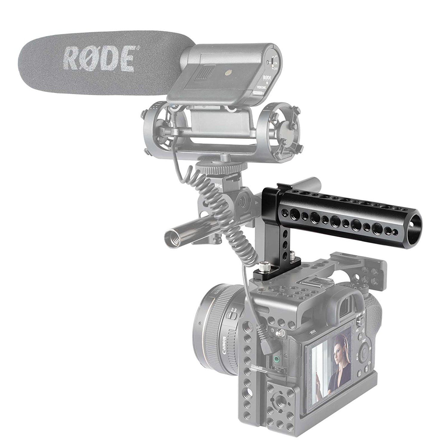 SMALLRIG® Top Handle with Cold Shoe 1638 (ByOrder รอสินค้า2-3วัน)