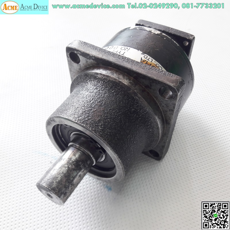 Gear Head Takamura รุ่น K6520A, Ratio 20:1, (เพลาเข้า 8 mm., ออก 16 mm.), for 100w