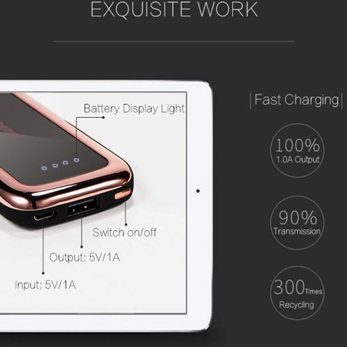 power bank remax Mirror 10000mAh สีทอง