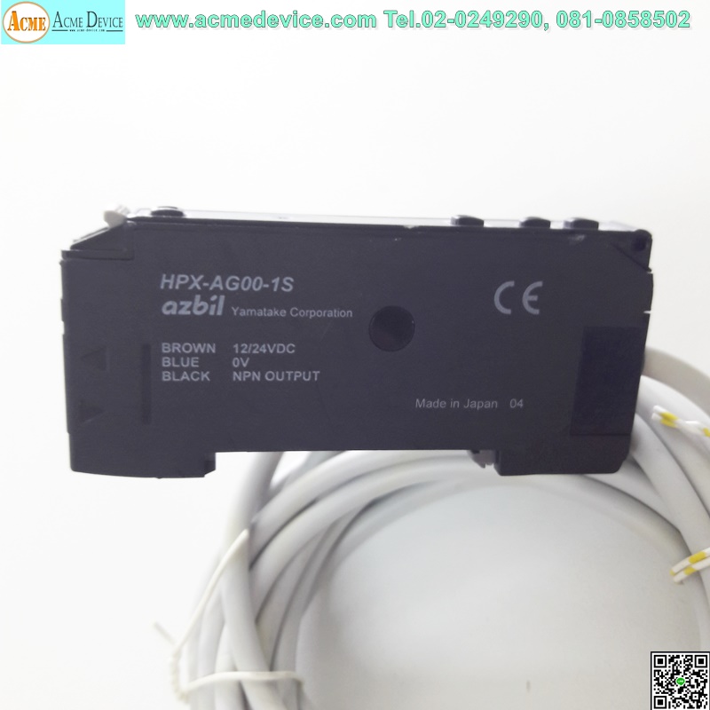 Fiber Amp Azbil รุ่น HPX-AG00-1S, NPN