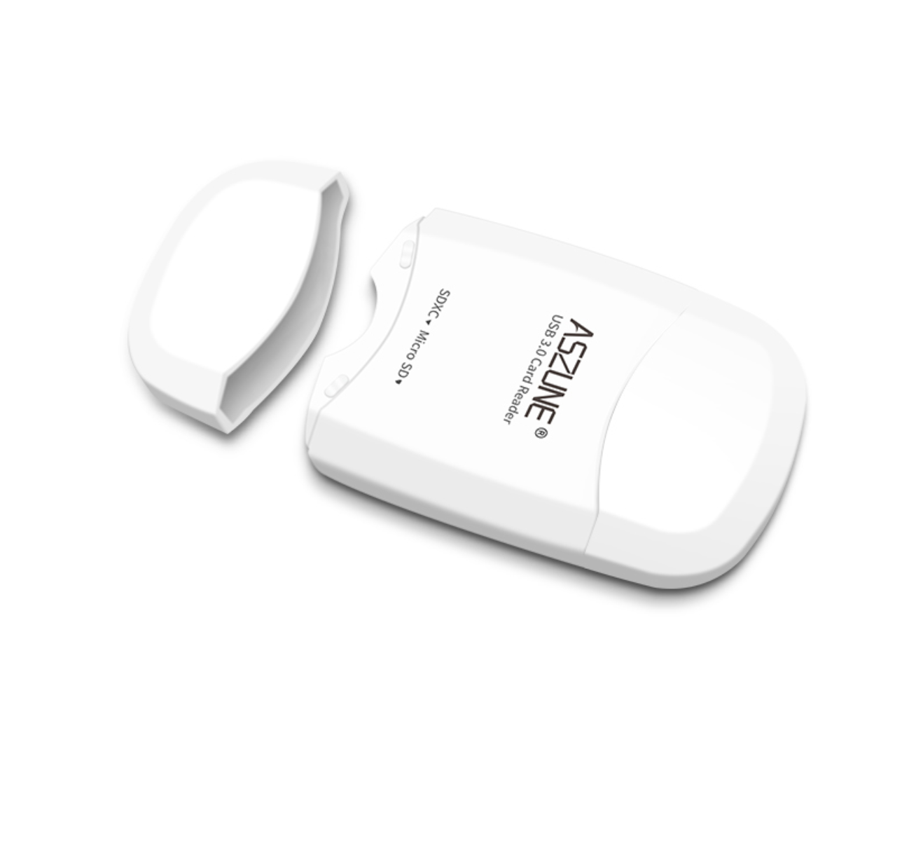 ASZUNE USB3.0 SD CARD READER ถ่ายโอนข้อมูลการ์ดรวดเร็ว ราคาถูก