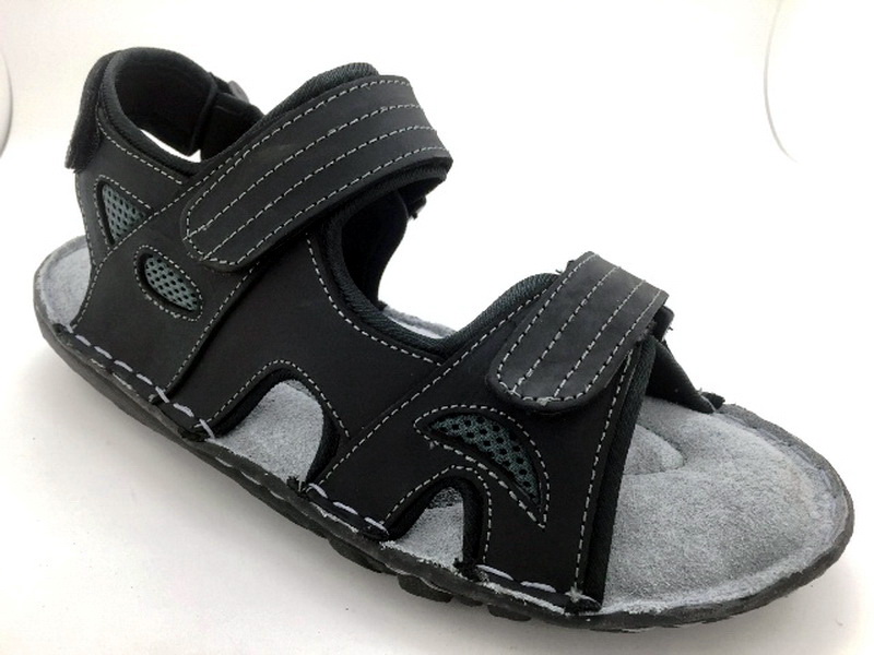 Leather sandals with backstrap (men)