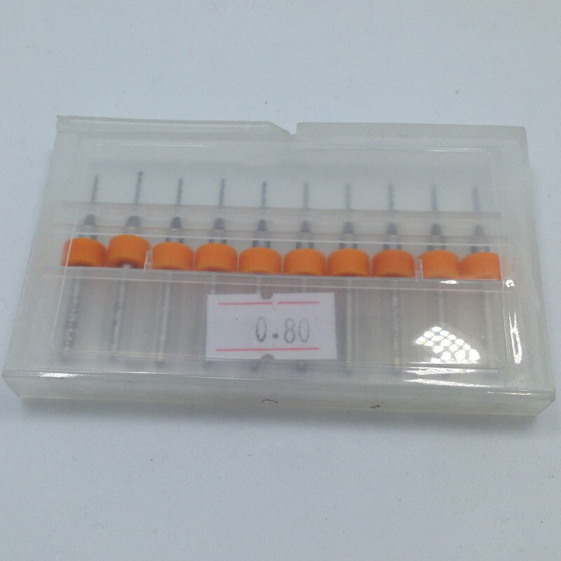 ดอกเจาะ แผ่นพ๊ซ๊บ๊ แผ่นพรื้น PCB Drill 0.8 mm