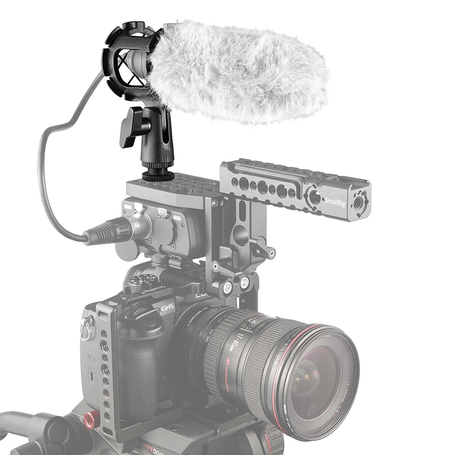 SMALLRIG® Microphone Shock Mount for Camera Shoes and Boompoles 1859 (ByOrder รอสินค้า2-3วัน)