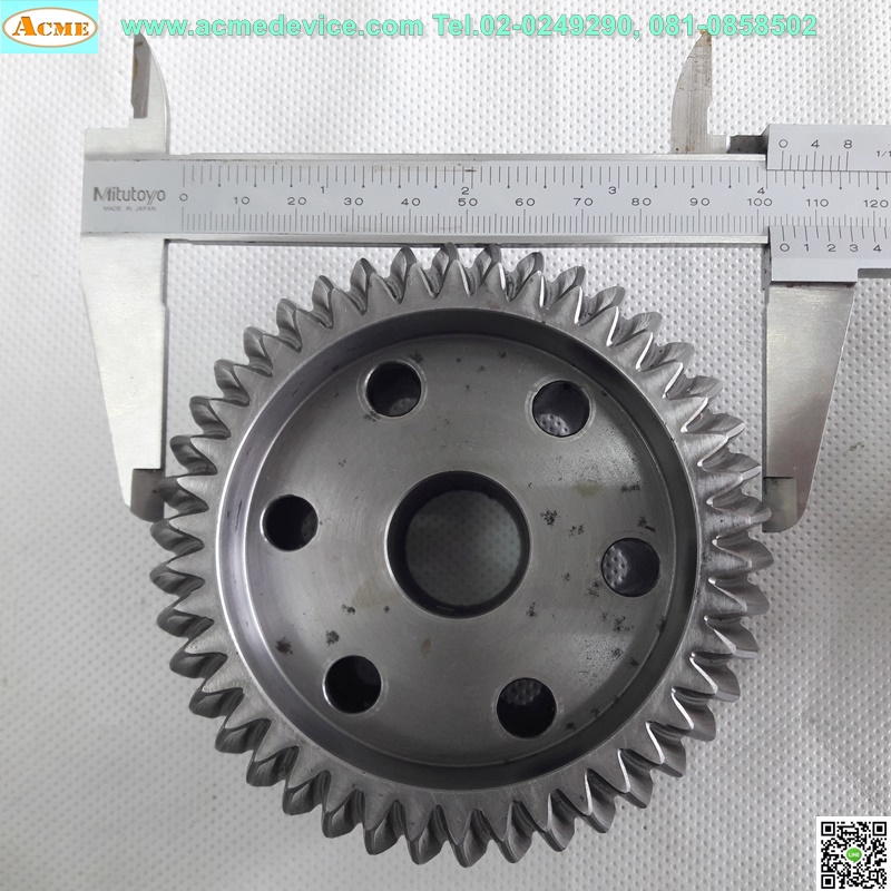 เฟืองดอกจอก 42 ฟัน, ID 25 mm., OD 104 mm.