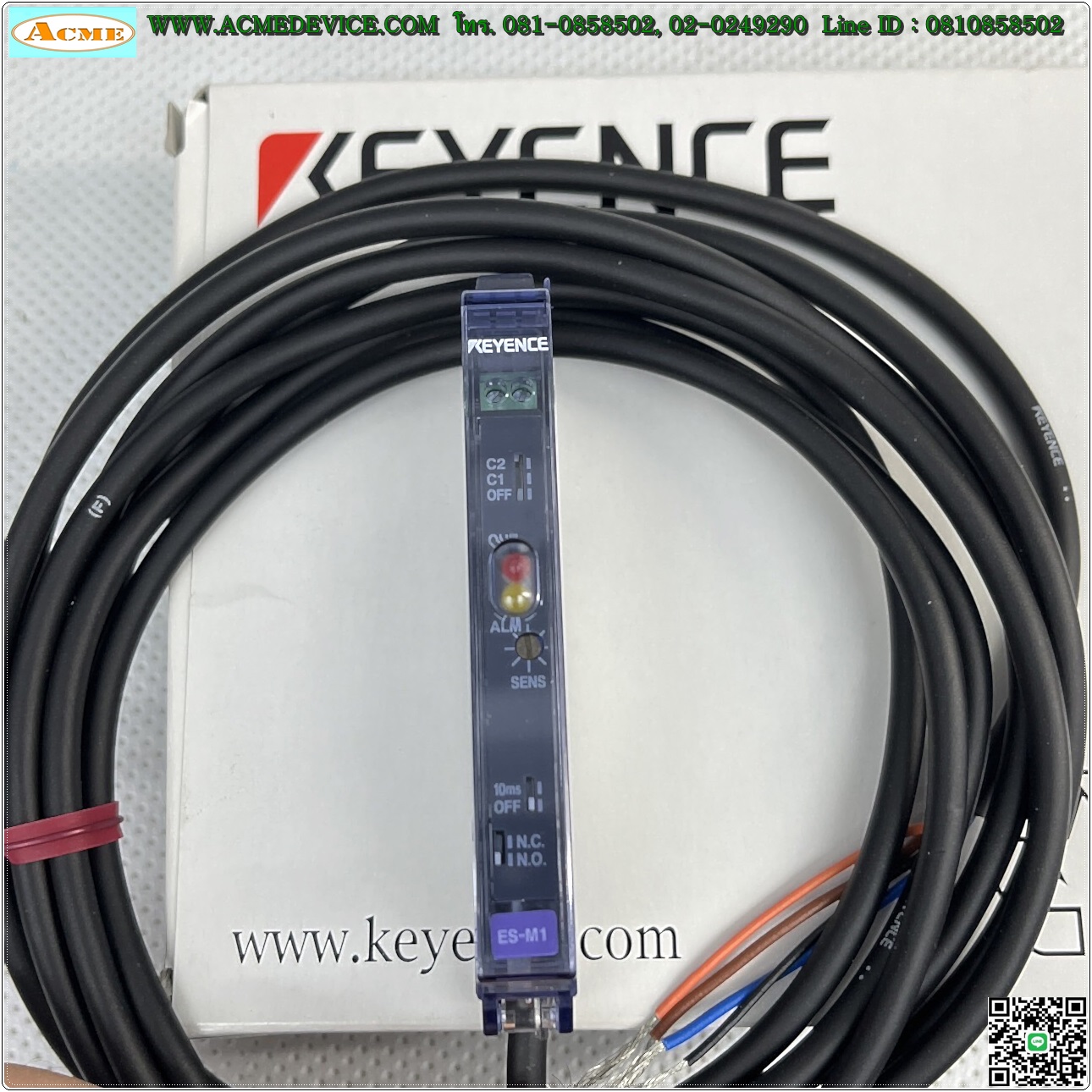 Proximity Amp Keyence รุ่น ES-M1, NPN