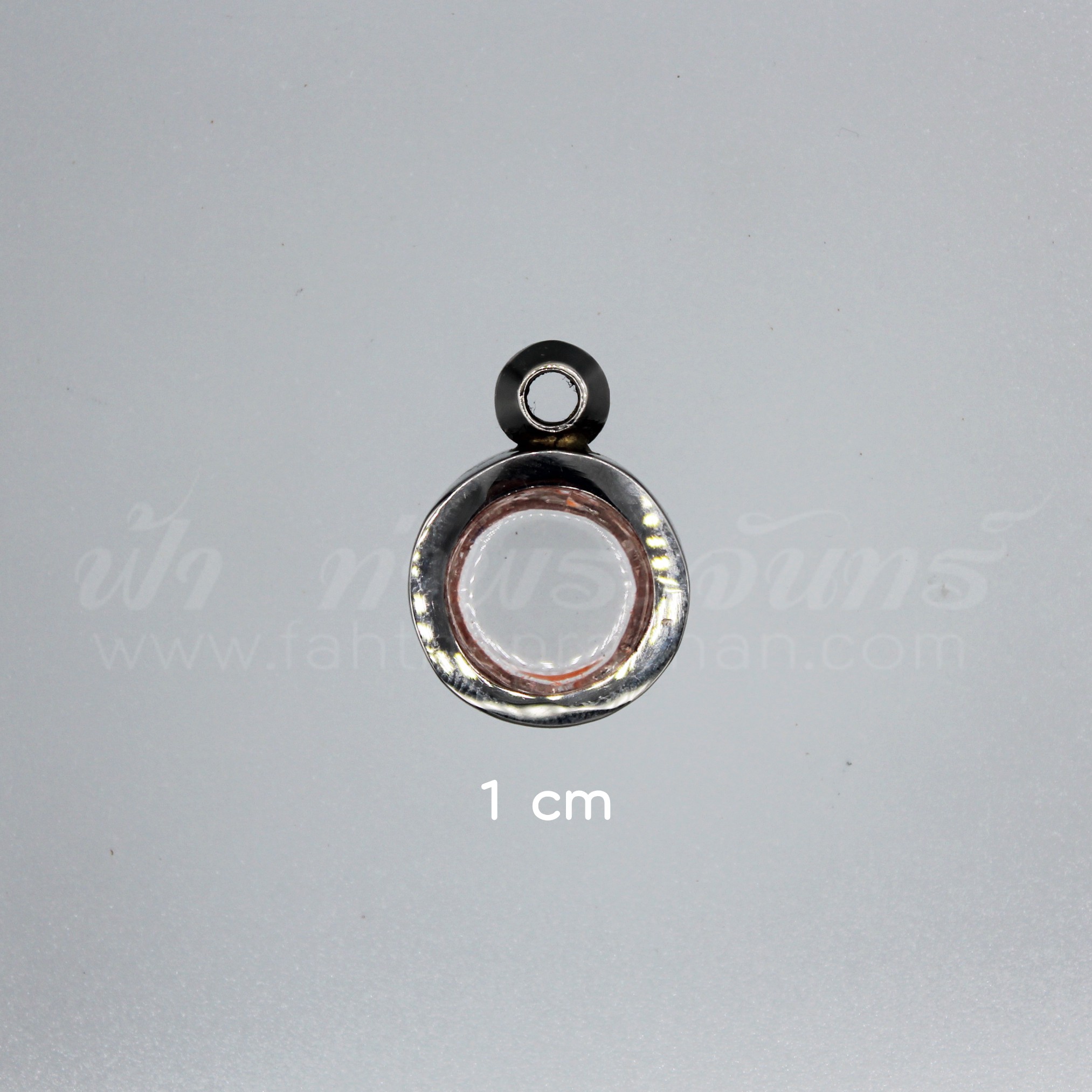 ตลับกลมจิ๋ว สแตนเลสพุก