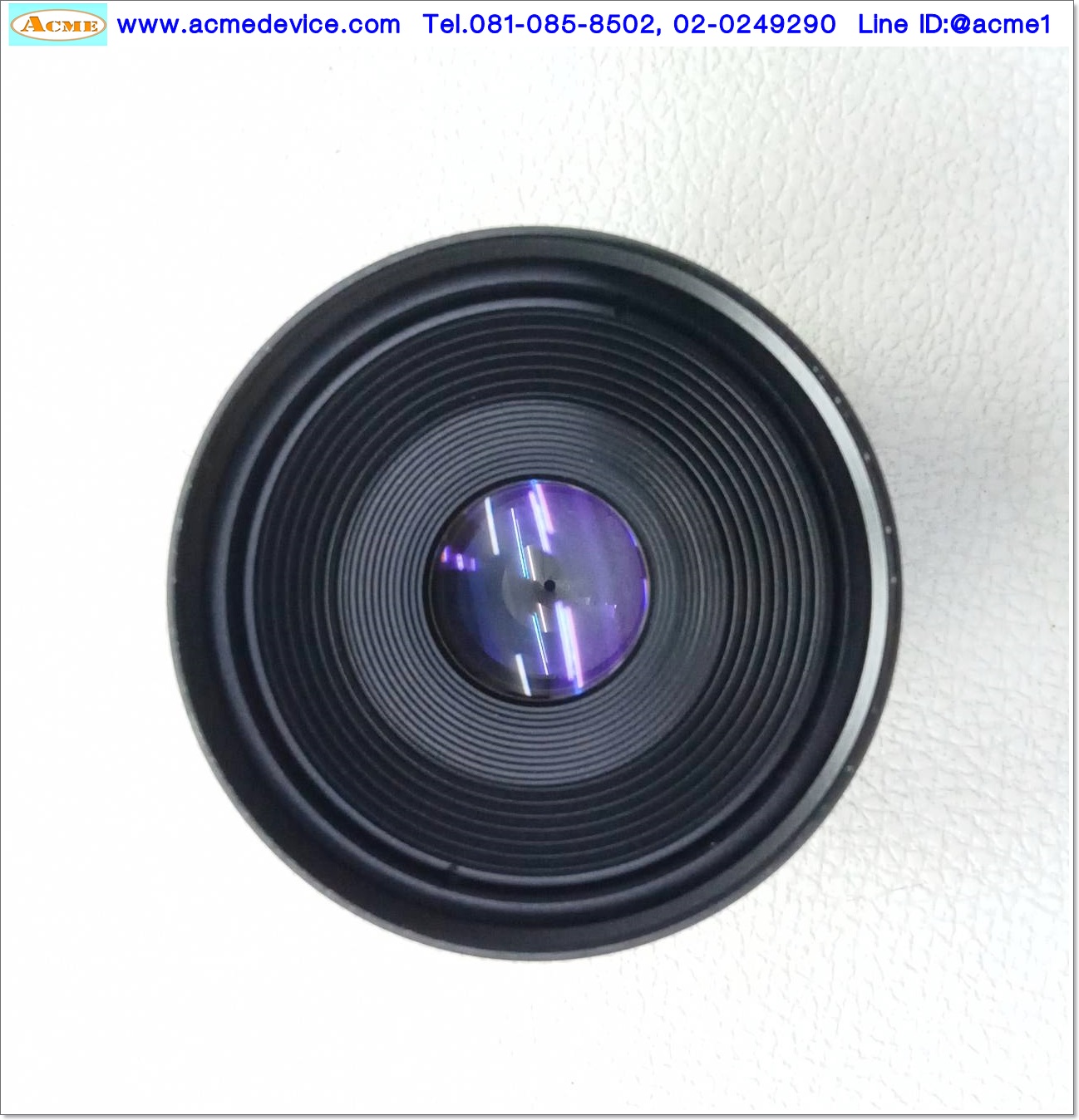 Lens ViewZ รุ่น VZ-C25M-5MP, 25mm, F1.4-22, 2/3", 5 Megapixel, C Mount