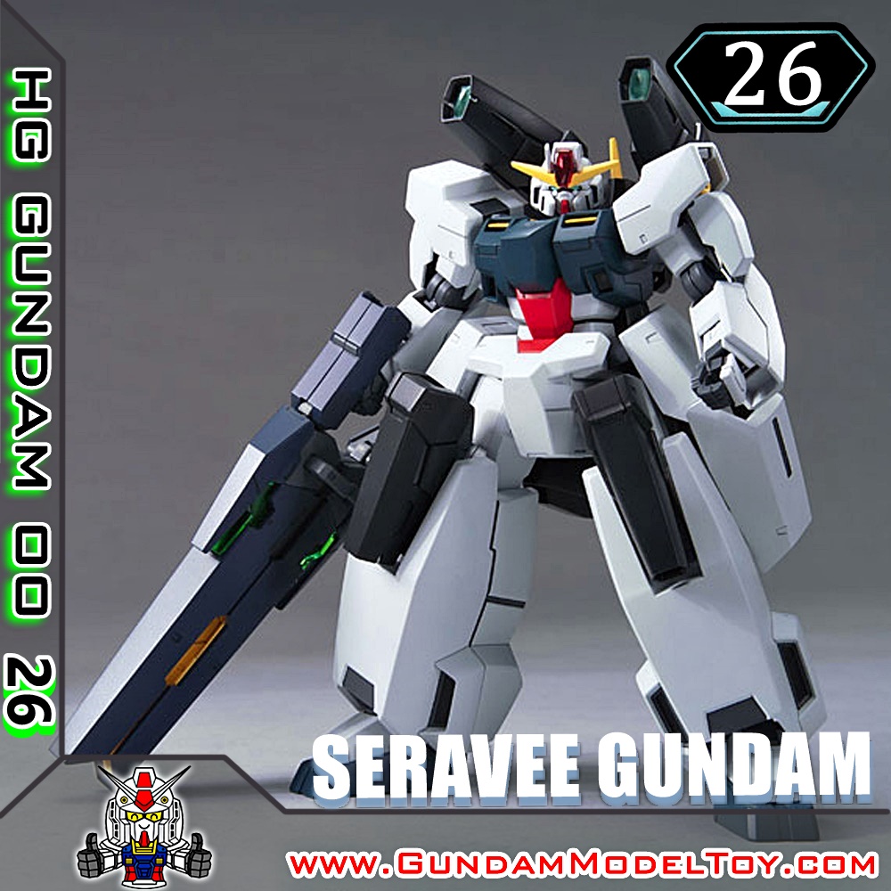 BANDAI HG SERAVEE GUNDAM เซราวี กันดั้ม โมเดล กันดั้ม กันพลา PS TOYLAND HGOO