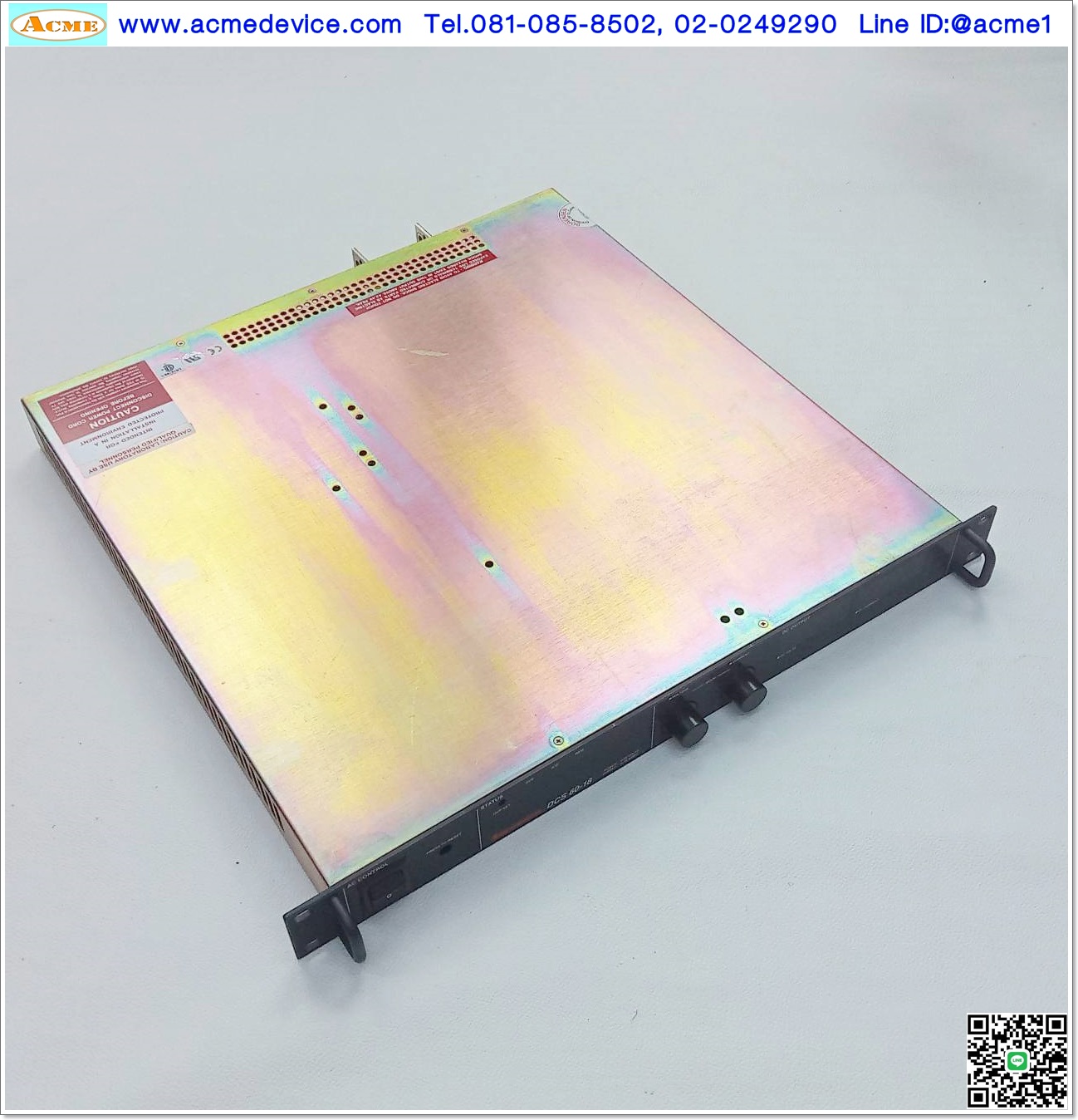 DC Power Supply Sorensen รุ่น DCS60-18, 0-60V, 0-18A, 115/230Vac
