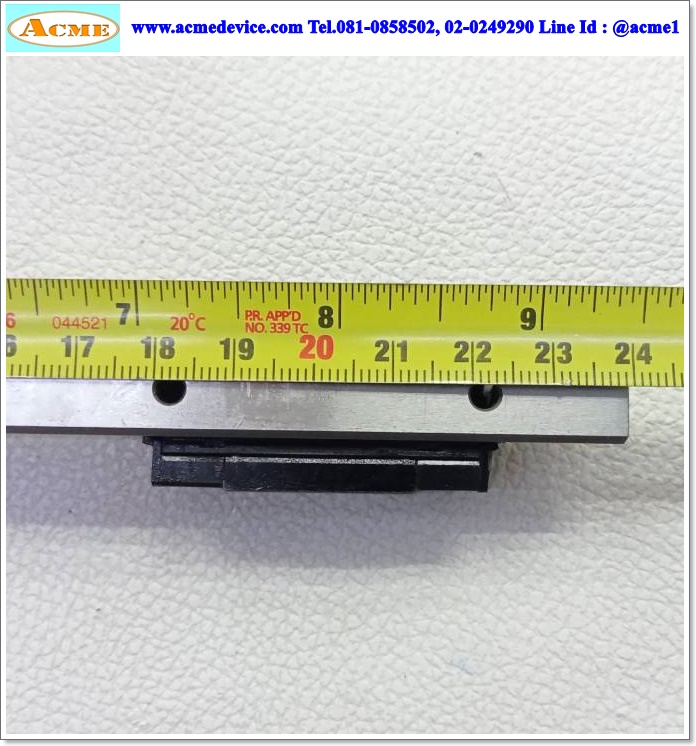 Linear Block and Rail IKO รุ่น LRXD12SL, รางสไลด์ขนาด 12 mm. x 240 mm.,( 2 Block ) (ดำ)