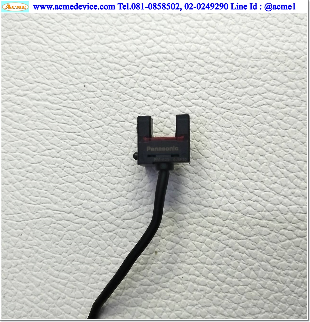 Photoelectric Panasonic รุ่น PM-R25, ระยะ 6 mm., Light-ON / Dark-ON, NPN