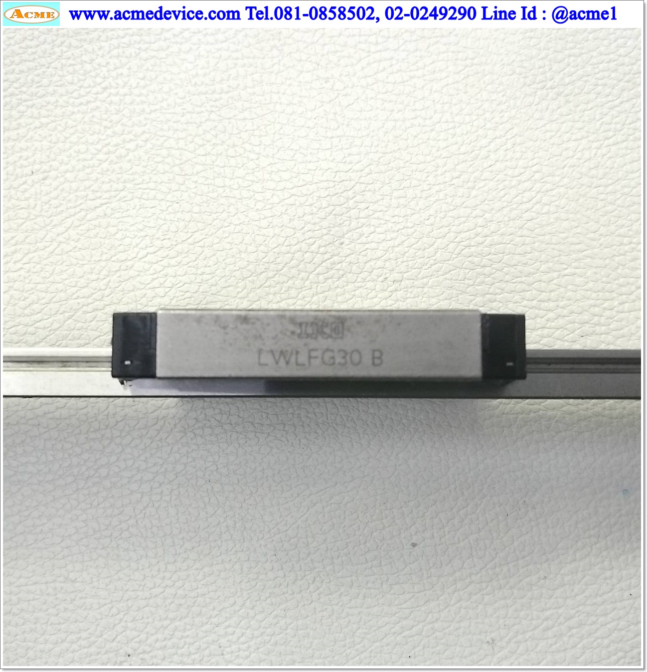 Linear Block and Rail IKO รุ่น LWLFG30B, รางสไลด์ขนาด 30 mm x 520 mm. (2 Block)