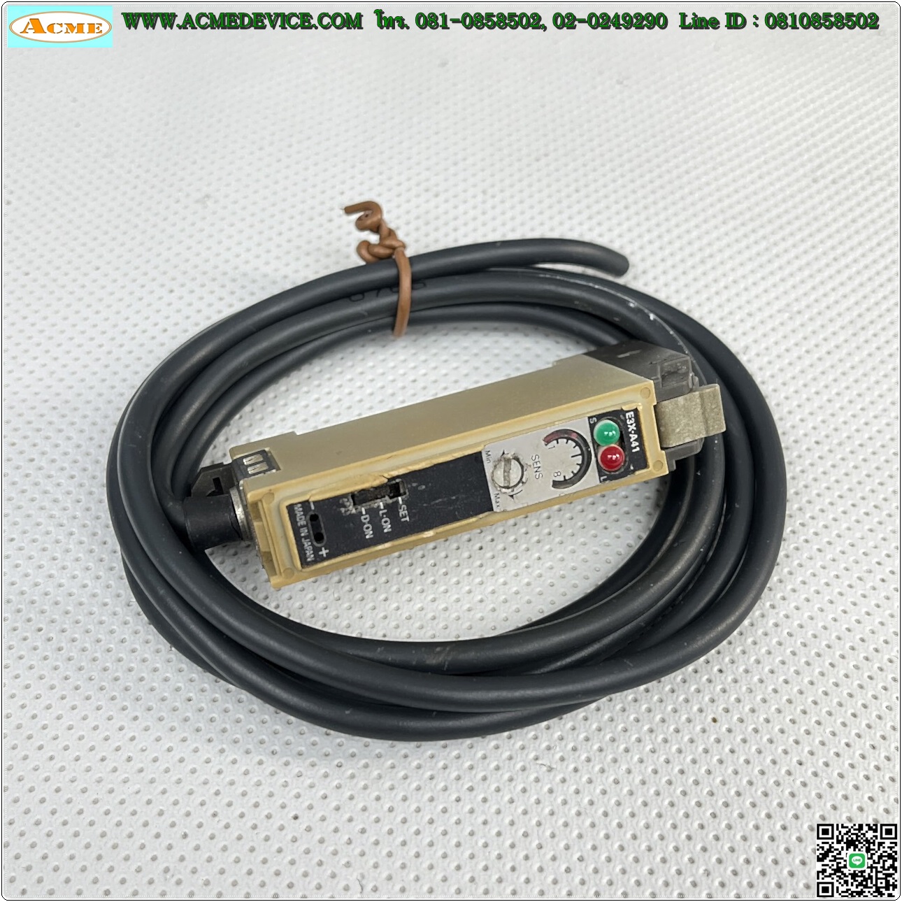 Fiber Amp Omron รุ่น E3X-A41 PNP