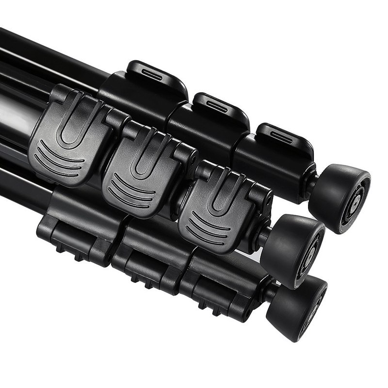 ขาตั้งกล้องพร้อมหัวแพนวิดีโอ ยี่ห้อ QZSD รุ่น Q111 รับน้ำหนักสูงสุด 5 KG ราคาถูก