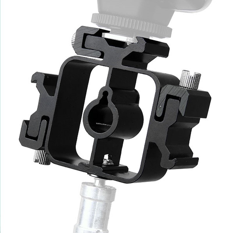 Triple Flash Trigger 3 Hot Shoe ราคาถูก สำหรับติดแฟลช ไมค์ ตัวรับสัญญาณไมค์