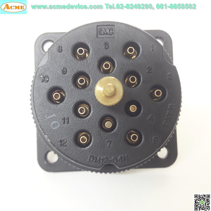 Multi connector SMC รุ่น DM12-04N, Tube 4 mm, 12 Connecting