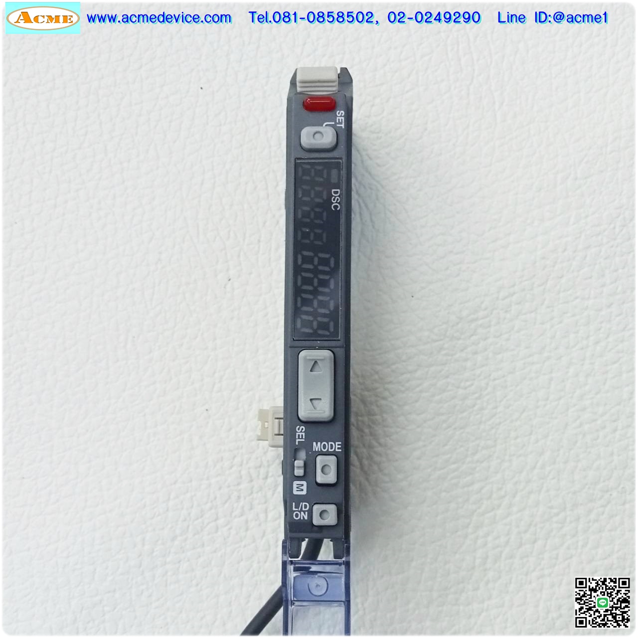 Fiber Amp Keyence รุ่น FS-V32SO(2770), NPN, 1 Output, expansion unit